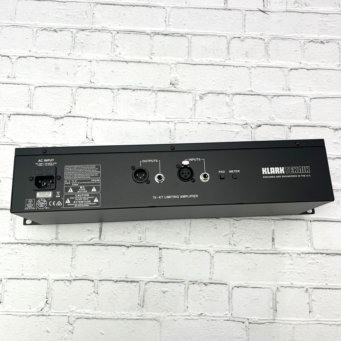 Klark Teknik 76-KT Classic FET Compressor • MINT