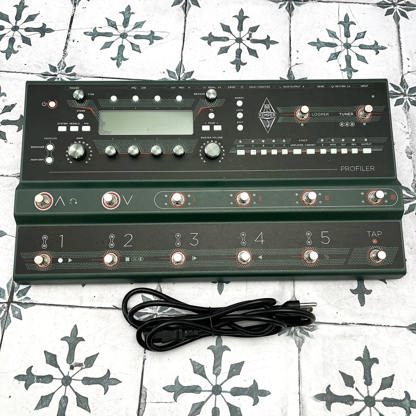 Kemper Amps Profiler Stage Guitar Amp Modeling Processor